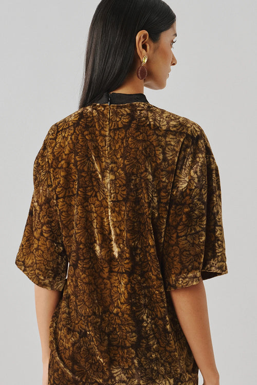 Bronze Hour T-Shirt Dress