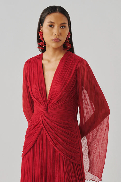 Ada Ruched Gown