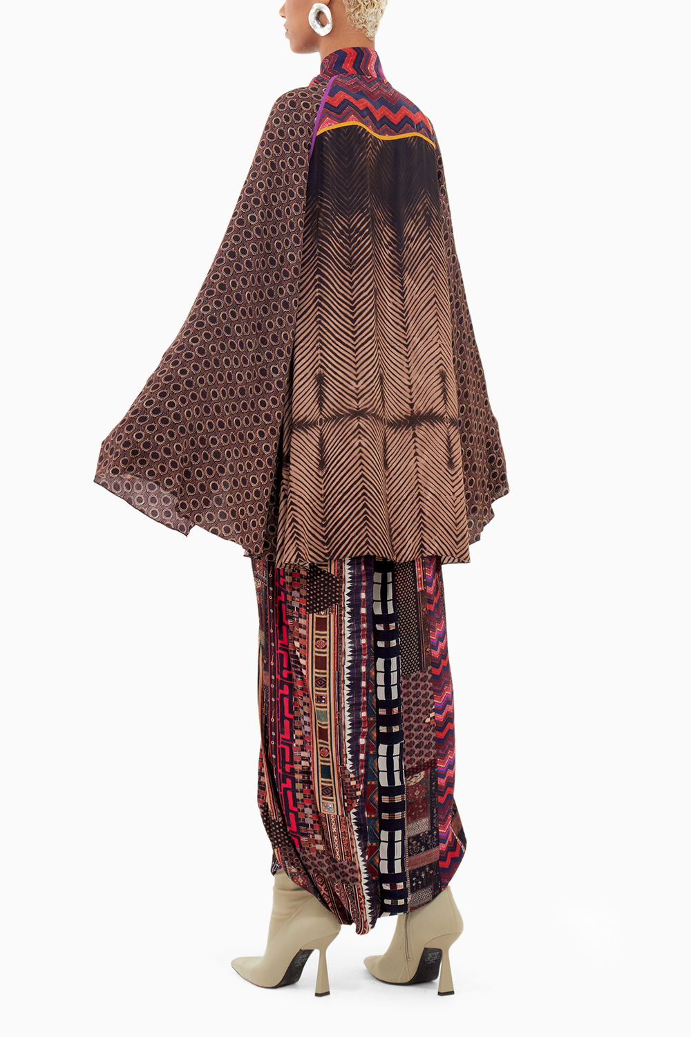 Multi Beyond Ken Mariyam Cape Shirt