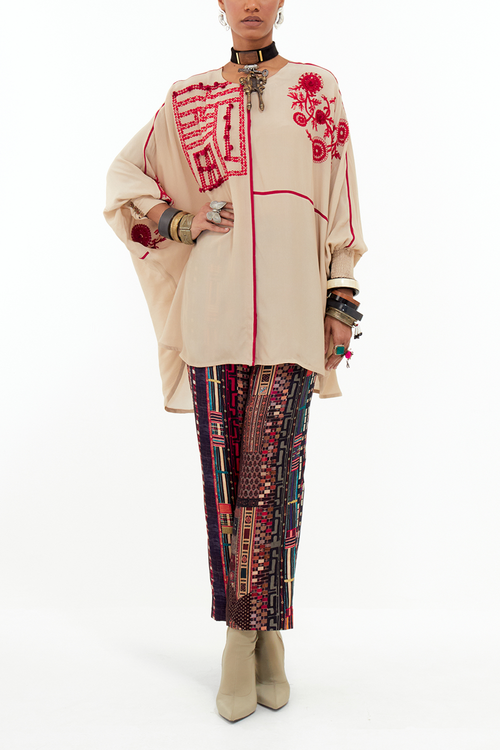 Ivory Beyond Ken Mandala Shirt