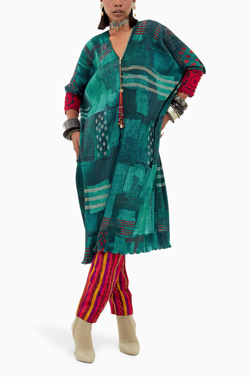 Hara Beyond Ken Ritu Kaftaan Tunic Set