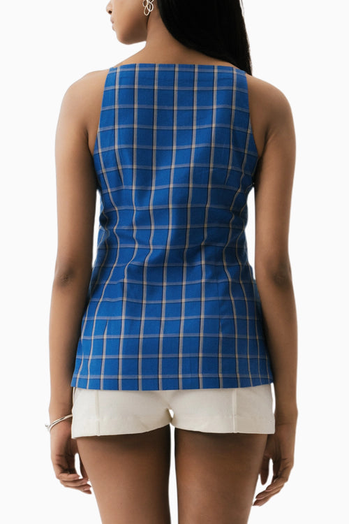 Electric Blue Deccan Vest