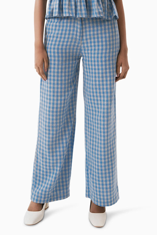 Blue And Grey Escape Pant