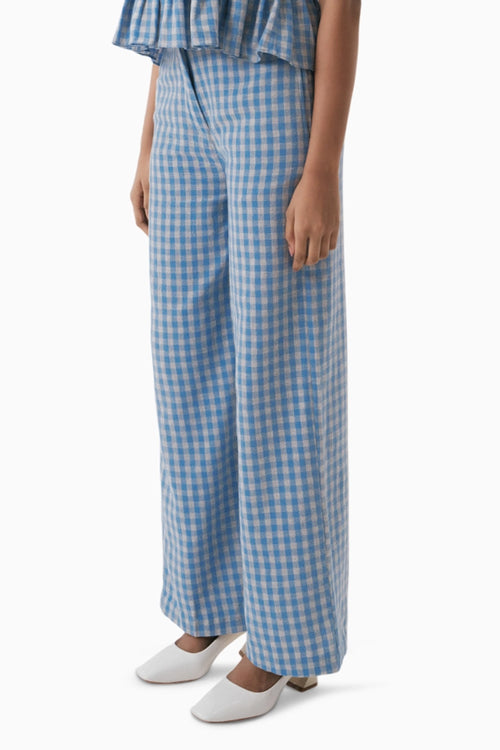 Blue And Grey Escape Pant