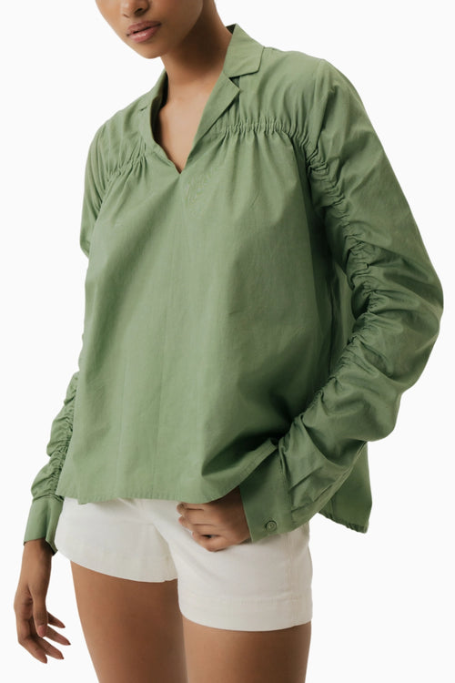 Sage Ripple Shirt