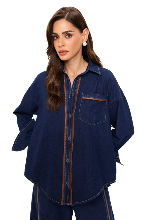 Denim Brown Ash Shirt