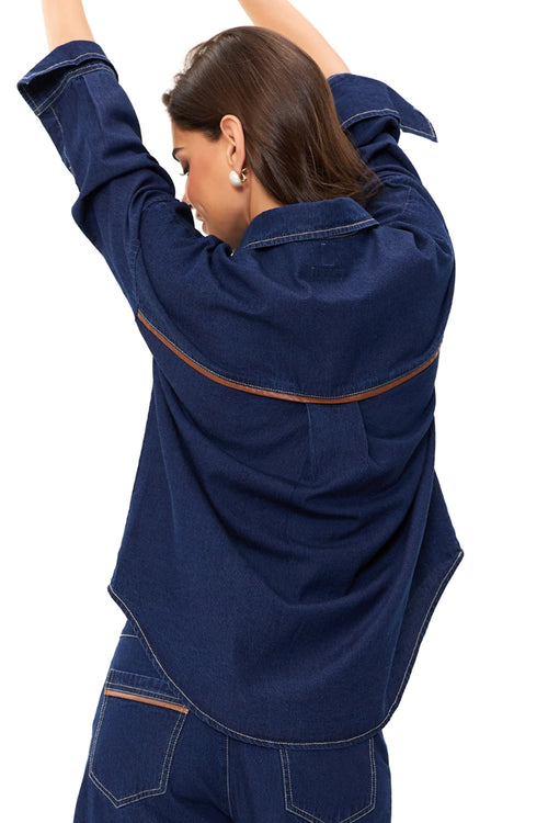 Denim Brown Ash Shirt