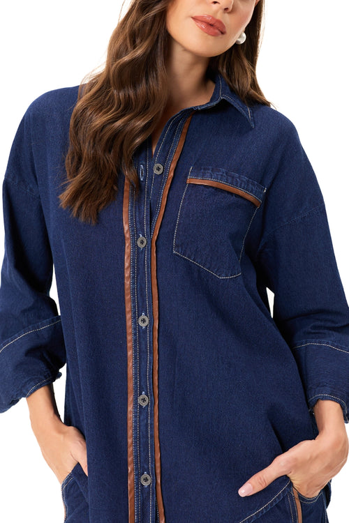 Denim Brown Ash Shirt