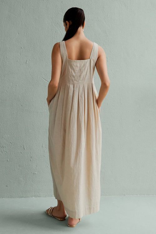 Bonito Taupe Maxi Dress