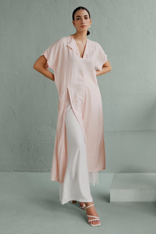 Garzi Blush Top With Pants