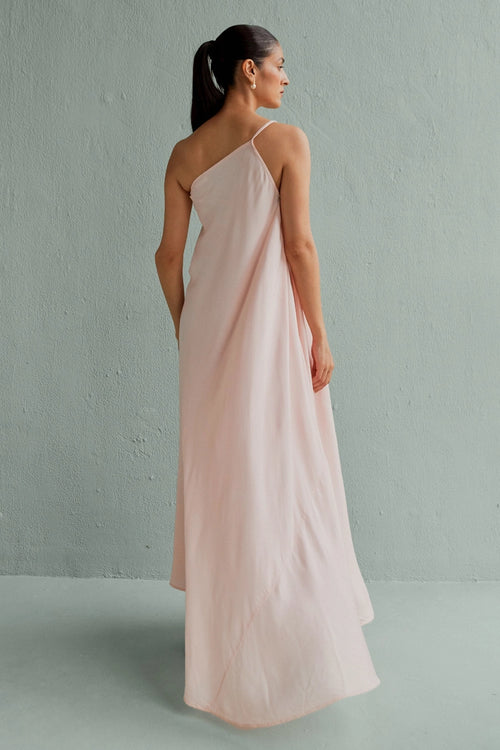 Jolie Blush Maxi Dress