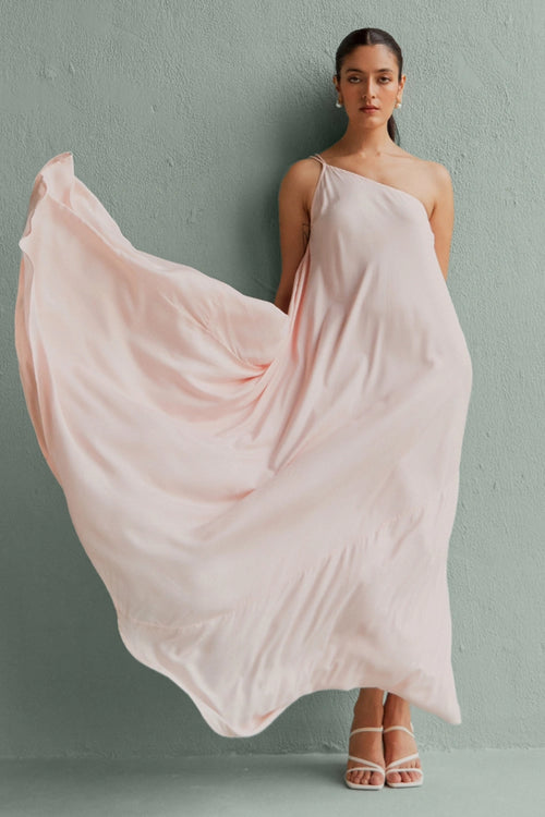 Jolie Blush Maxi Dress