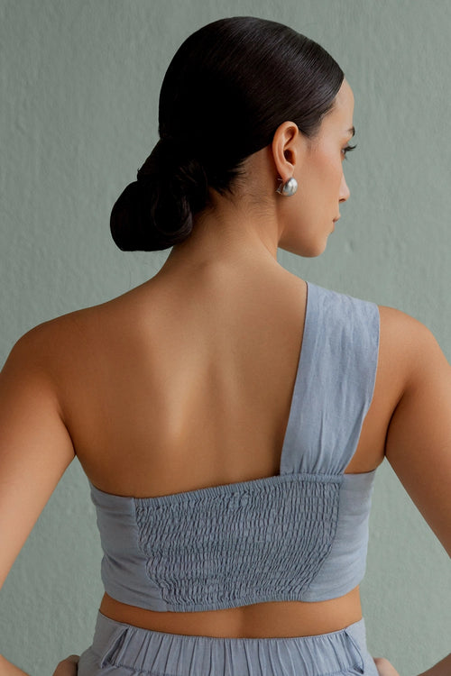 Kon Sky Blue Top With Pants
