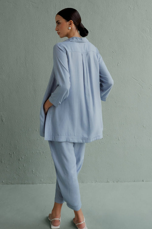 Lindo Sky Blue Co-ord Set