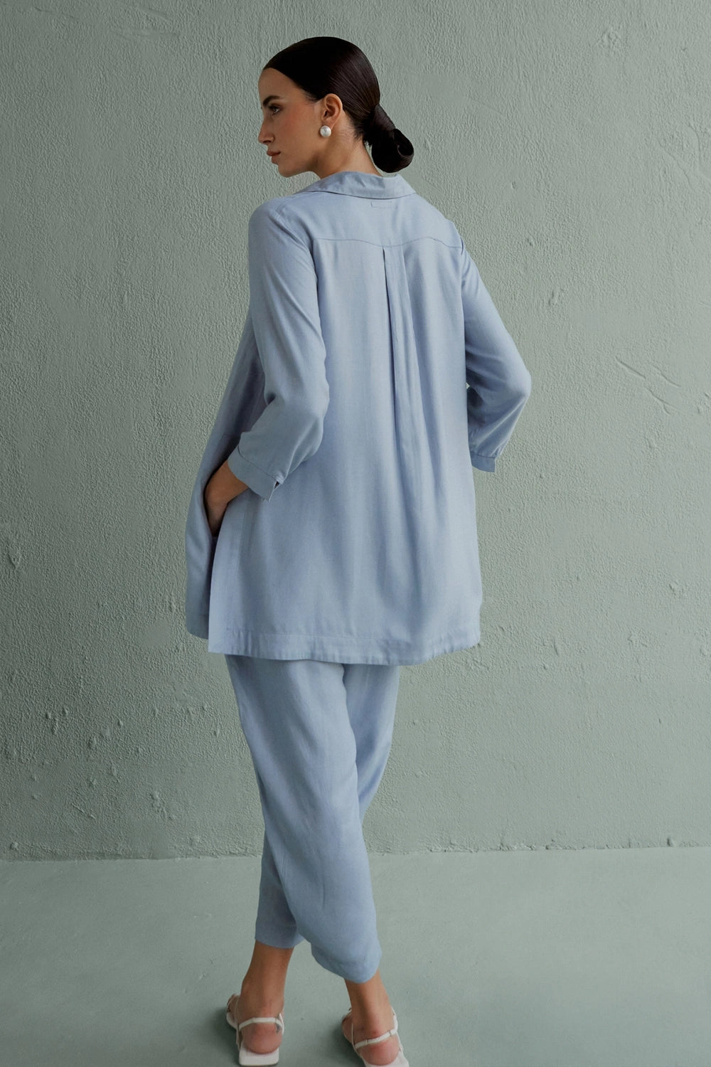 Lindo Sky Blue Co-ord Set