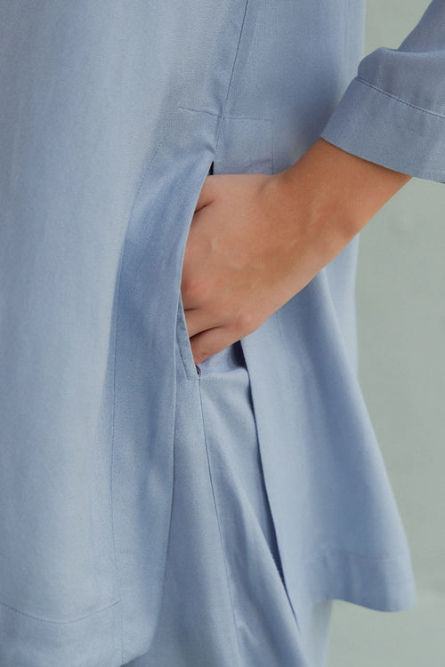 Lindo Sky Blue Co-ord Set
