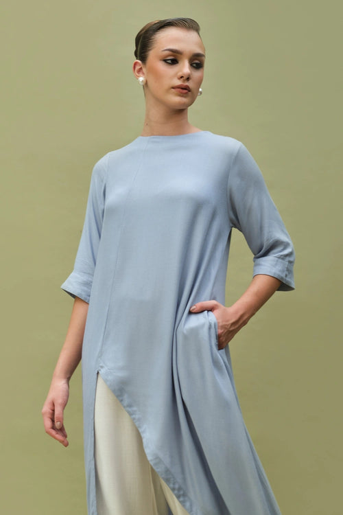 Ren Sky Blue Top With Pants