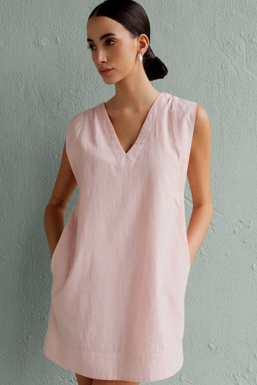 Aur Blush Shift Dress