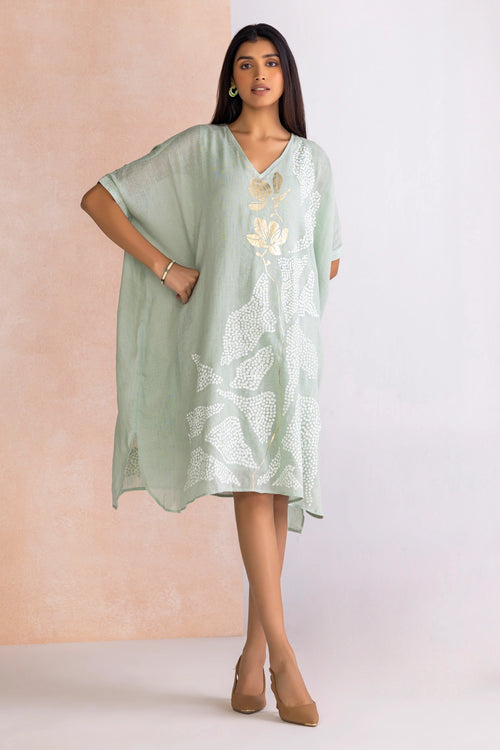 Aurora Blue Square Dress