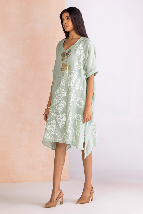 Aurora Blue Square Dress