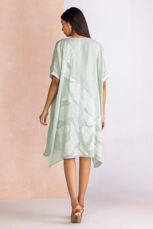 Aurora Blue Square Dress