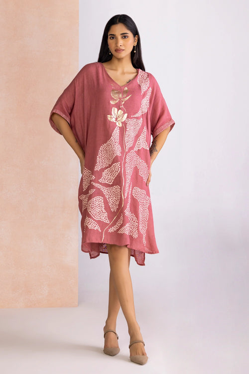 Aurora Pink Square Dress