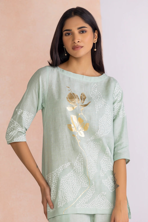 Aurora Mona Blue Top