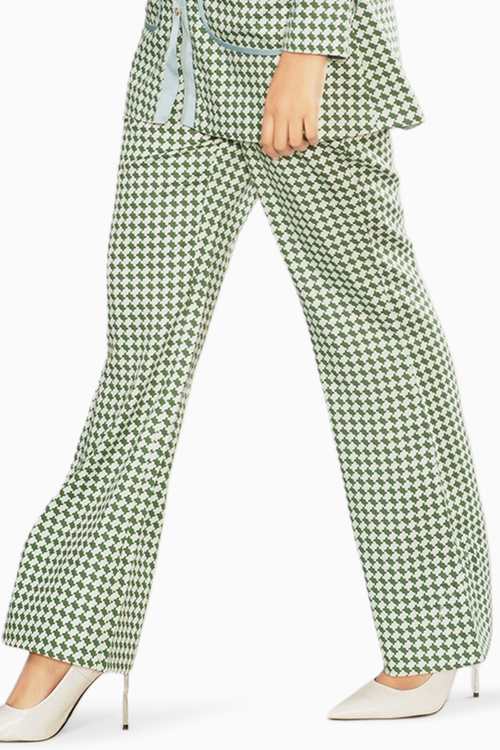 Austen Blue Print Pant