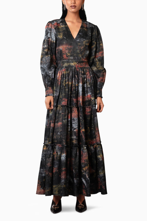Kage Tiered Dress