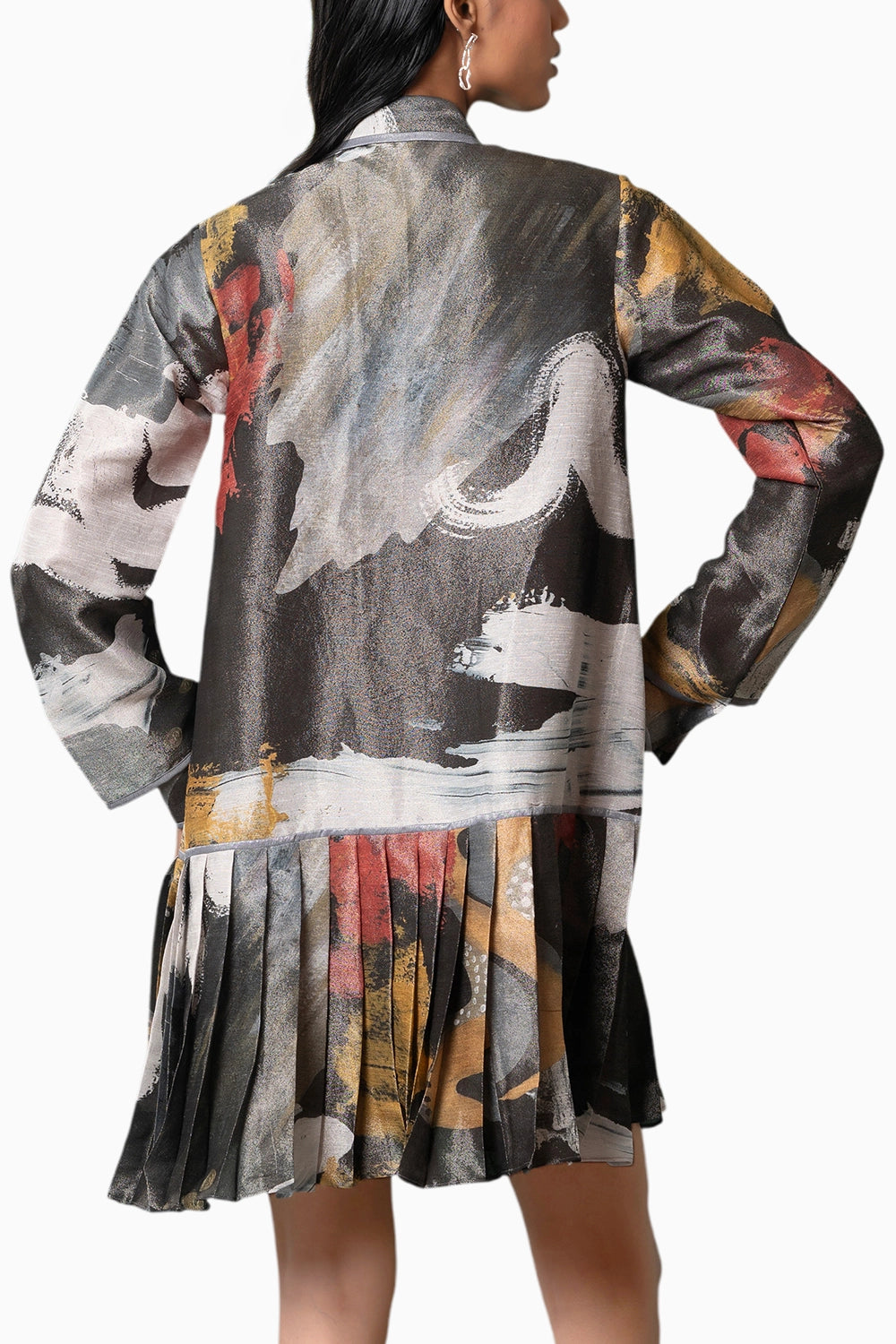 Ecru Shirt Dress