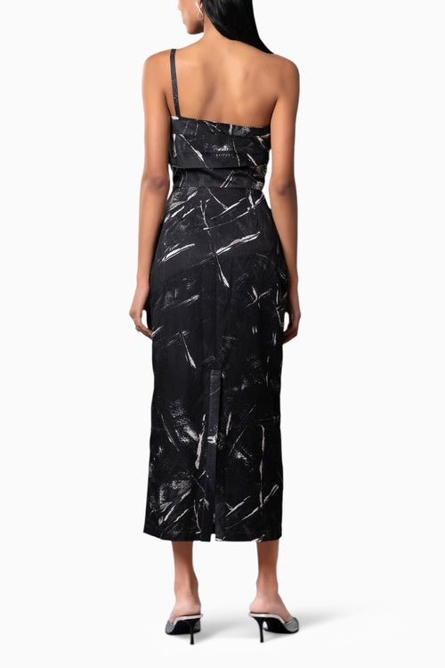 Onyx Foldover Dress