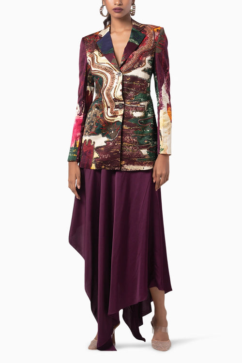 Char Blazer Set
