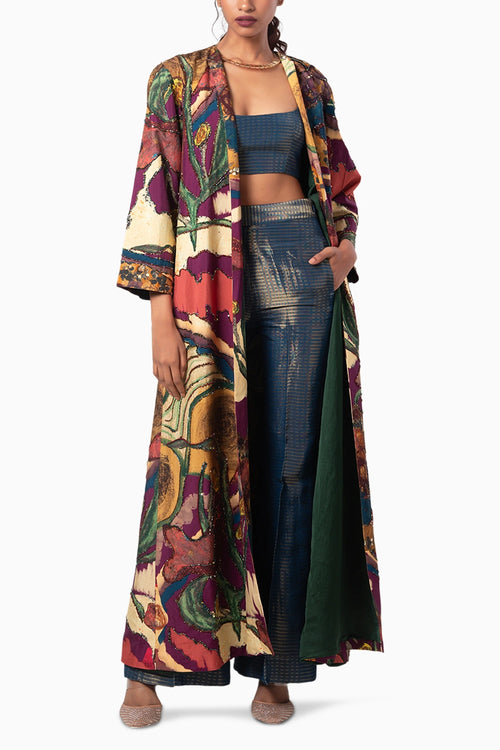 Dawn Embroidered Trench