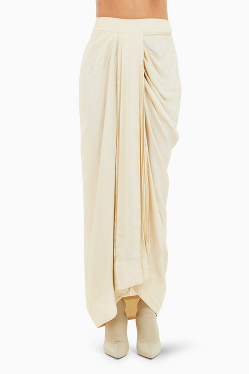 Beyond Ken Mogra Kuru Trapeze Tunic with Skirt Set