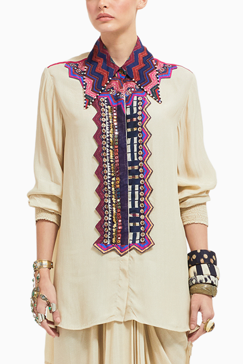 Mogra Atri Straight Shirt