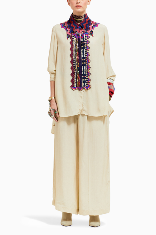 Mogra Atri Shirt and Pants Set