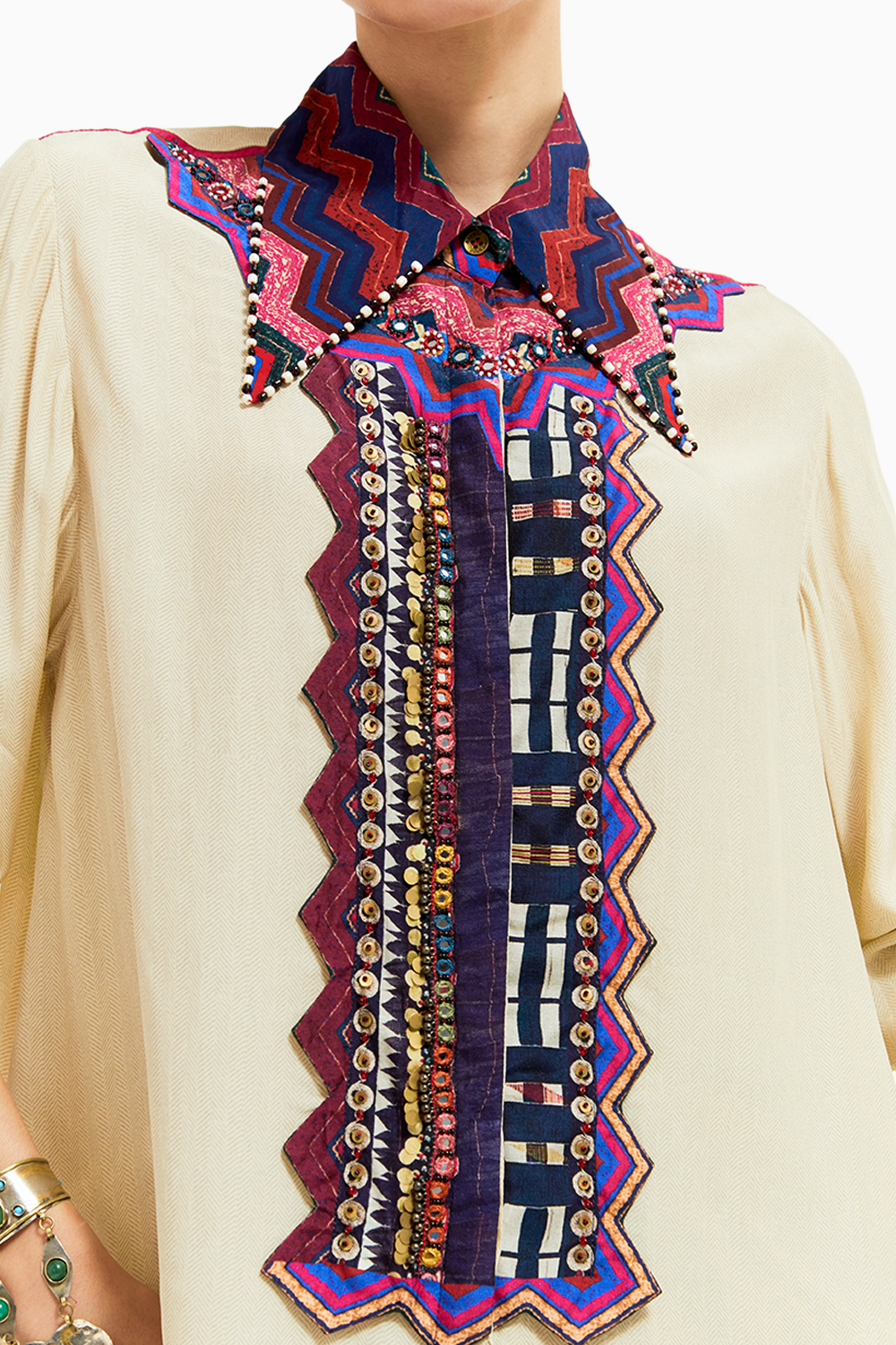 Mogra Atri Straight Shirt