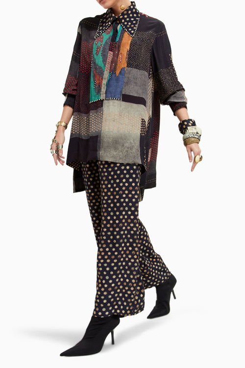 Multi Surmai Atri Shirt and Trousers