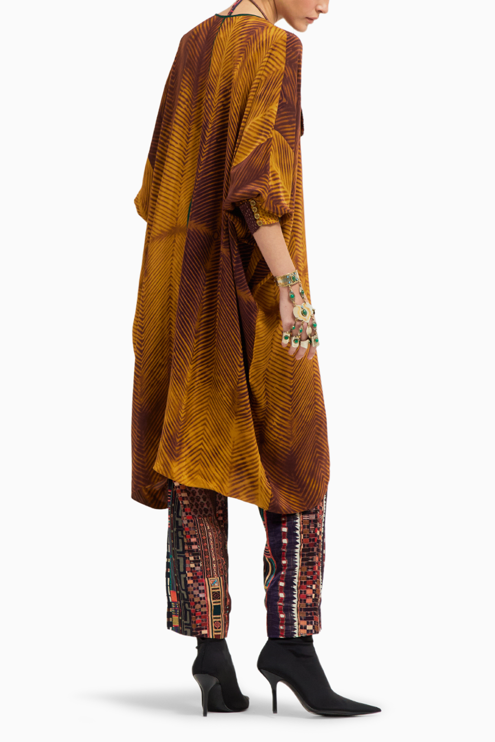 Yellow Topaz Kuru Trapeze Tunic Set