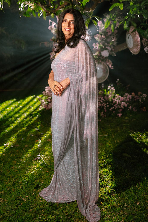 Lilac Lumina Drape Set