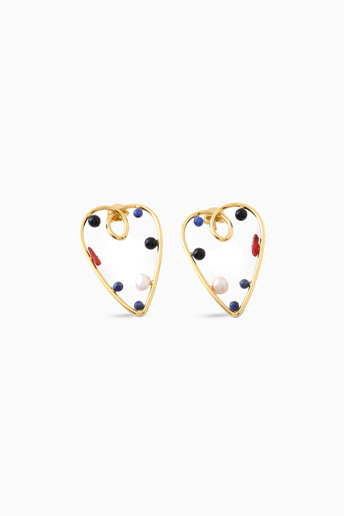 Heart In a Beat Earrings