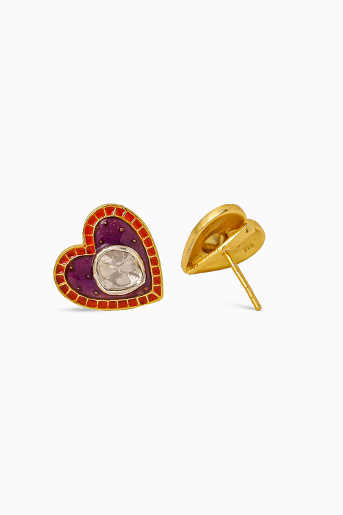 Dil Polki Studs