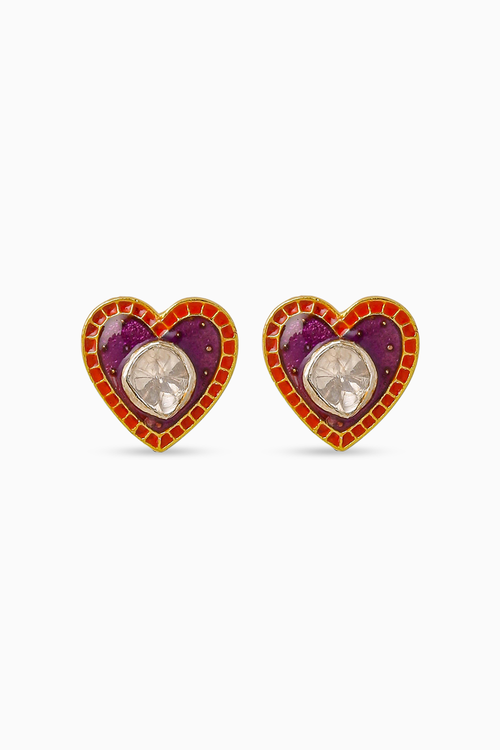 Dil Polki Studs