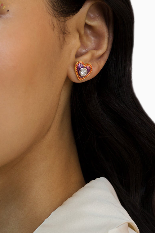 Dil Polki Studs