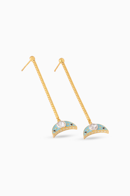 Moon Twirl Earrings