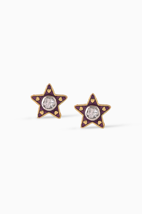Tara Polki Studs