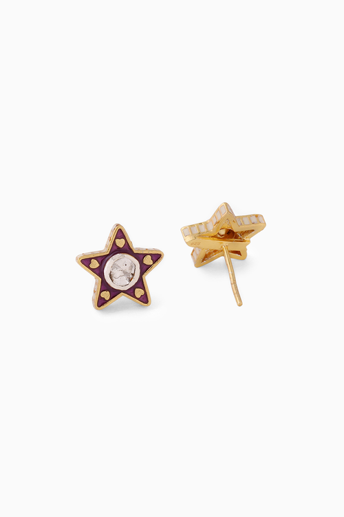 Tara Polki Studs