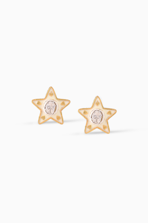 Tara Polki Studs