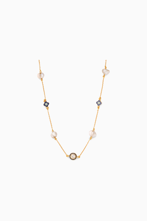 Classic Polki and Pearl Neckchain