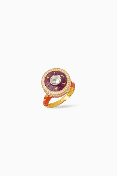 Chand Sitara Hamsa Polki Rong